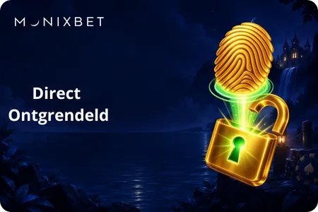 Vingerafdruk die direct een slot ontgrendelt.