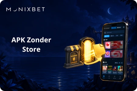 APK-bestand dat rechtstreeks een smartphone binnenkomt, buiten de app store om.